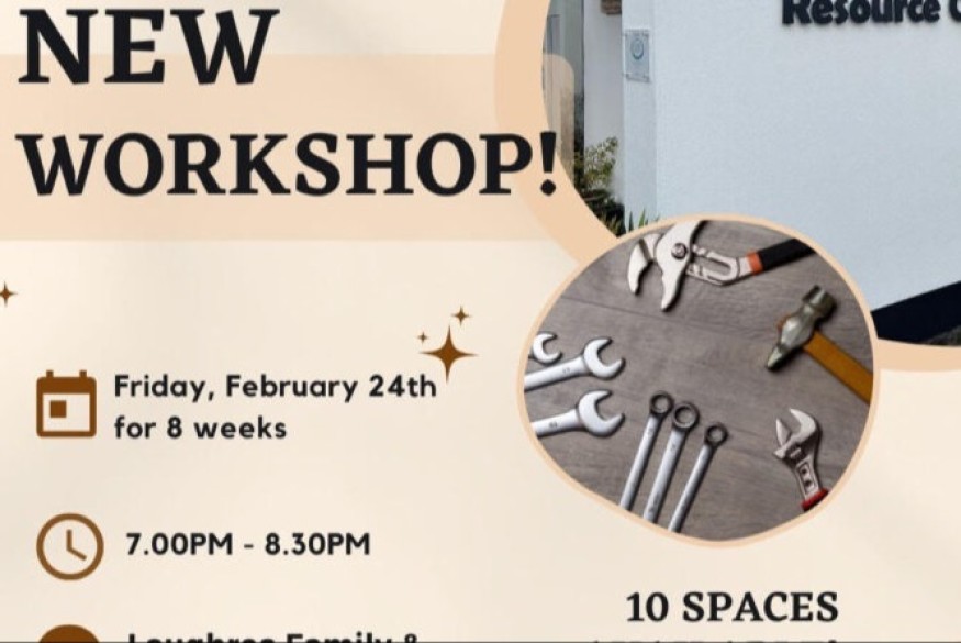 8 week DIY Workshop at at Loughrea Family and Community Resource Centre